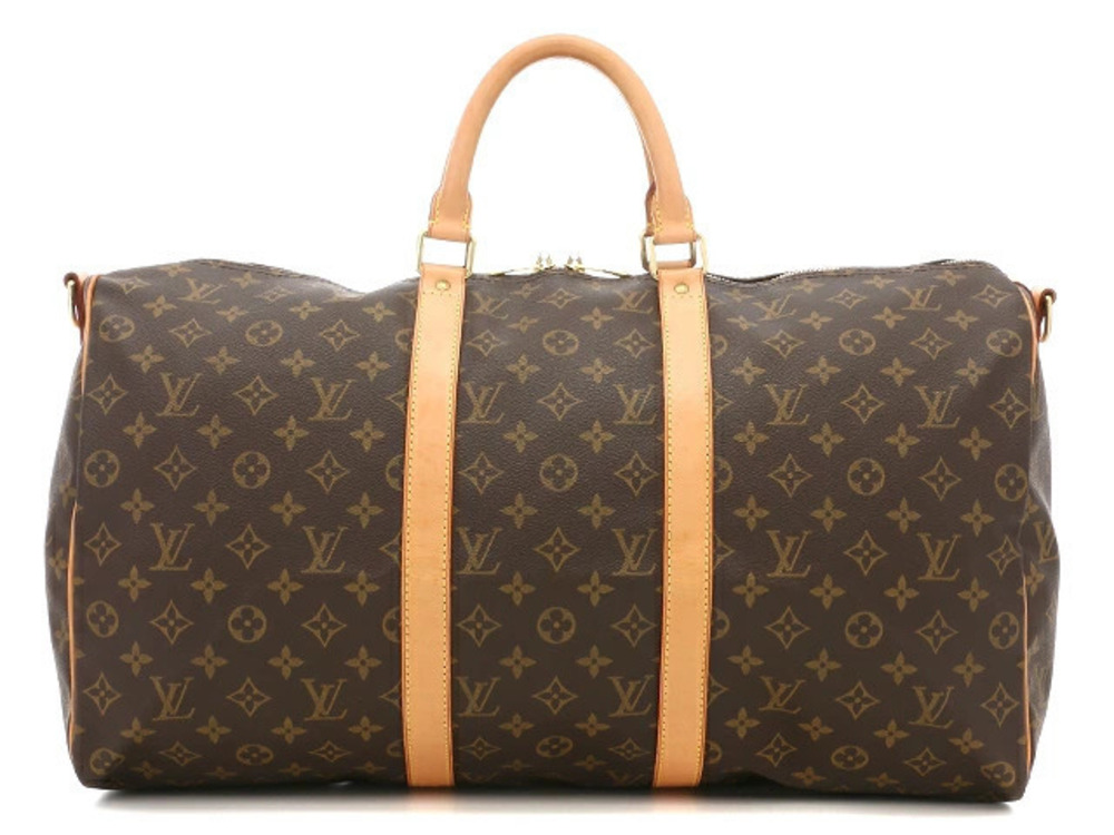 Louis Vuitton Boston Bag Monogram Keepall Brown